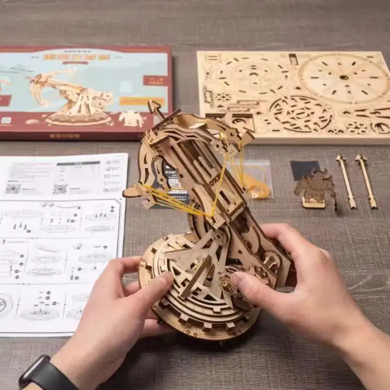 

DIY арбалет 3d трехмерная сборная модель головоломки детская креативная ручная работа студенческая имитация