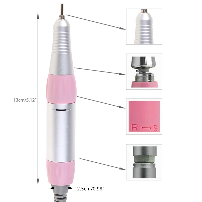 Electric Nail Polishing Machine Manicure Tool Electric Nail Drill Handle For Electric Nail Manicure Machine Drop Shipping