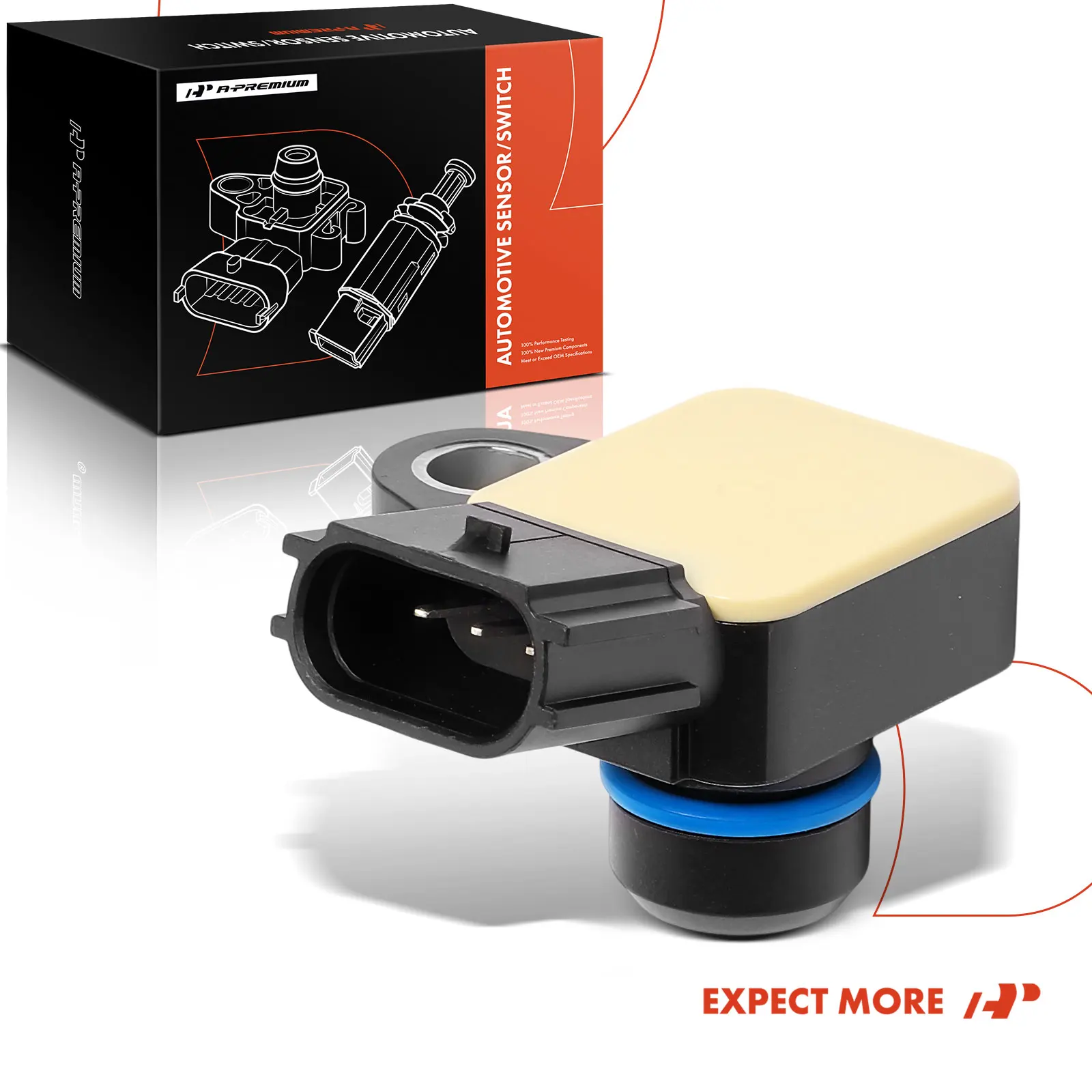 A-Premium Manifold Pressure (MAP) Sensor for Hyundai Santa Fe 2024 Genesis G80 G70 GV80 GV70 2024 7