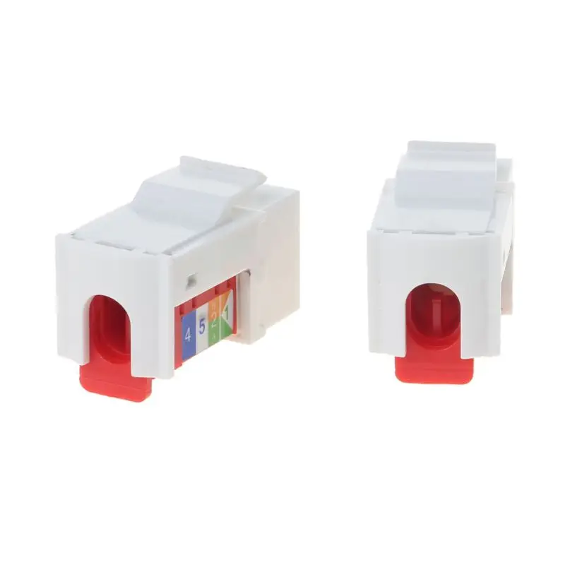 Cavi Ethernet RJ45 del modulo Connettore rete RJ-45 Teste cristallo Cat6