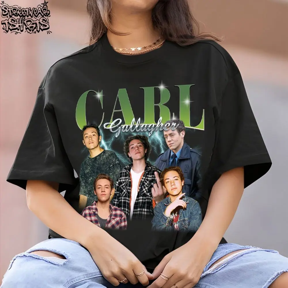 

Carl Gallagher Vintage Graphic 90s Tshirt, Actor Homage Graphic T-shirt Unisex,