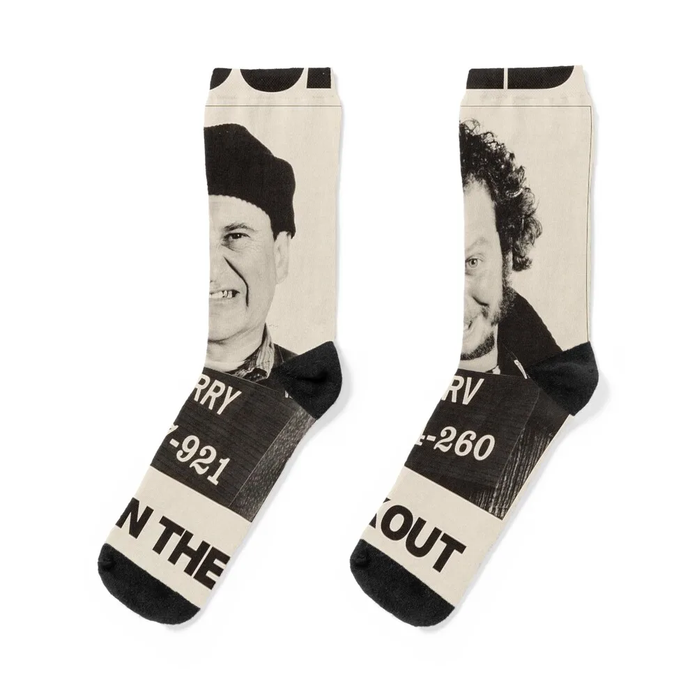 

1990 Home Alone Movie Socks luxury football cartoon designer brand Man Socks Women's