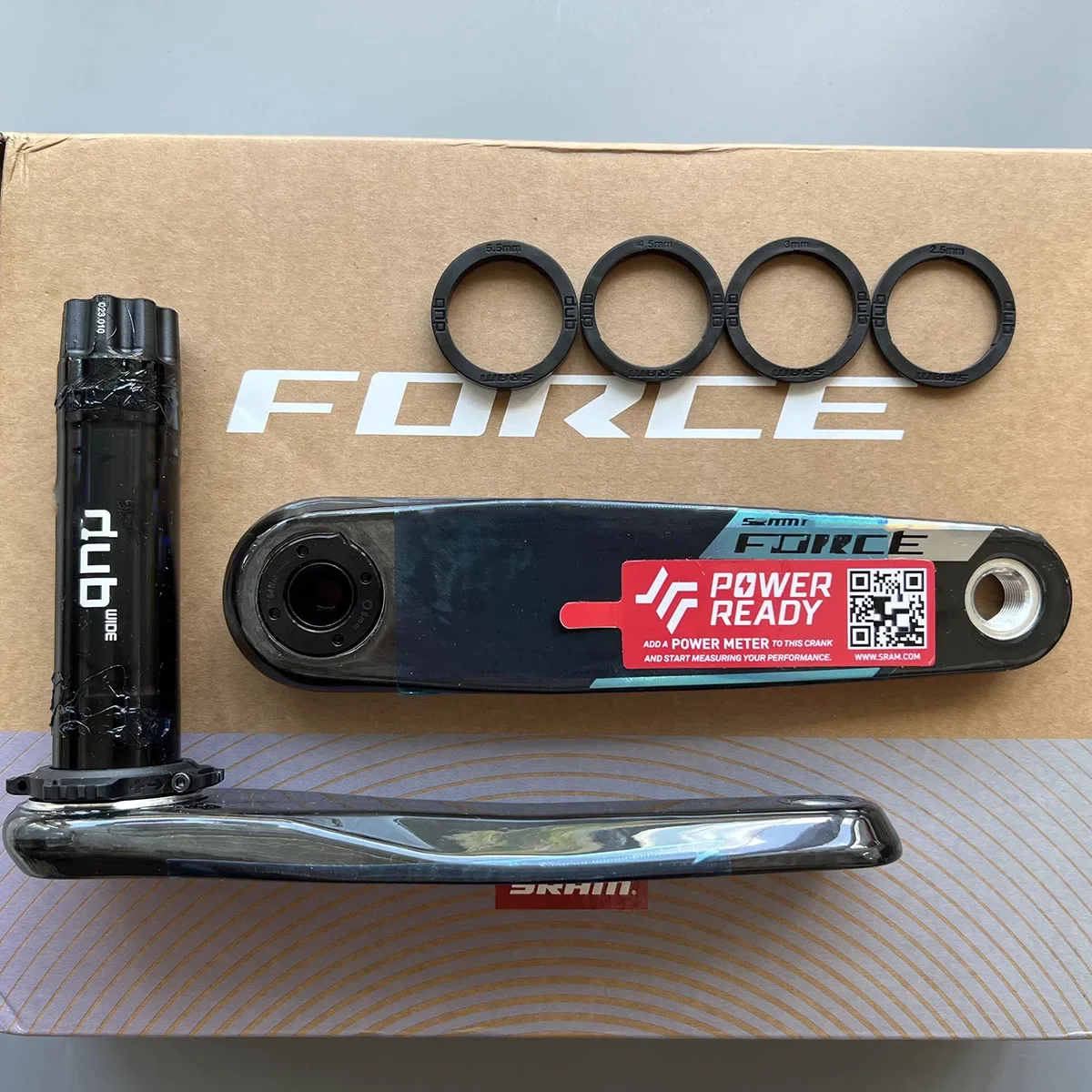 

Новая модель SRAM Force AXS Crankarm в сборе | FC-FRC-ASSY-E1 | 12/13-скорость | 8-болтовый интерфейс | Нижний кронштейн DUB | MTB/Дорожная система