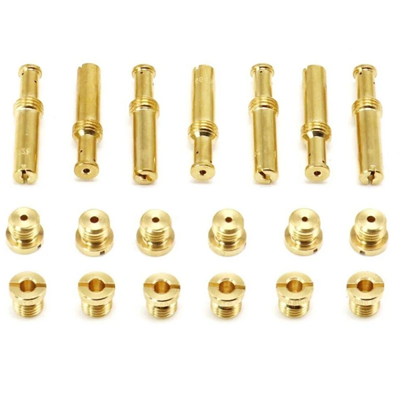 1 Set Main Intermediate Jets Assortment Kits Copper 35-0995 Fit for S&S Cycle Super B E G Carbs Carburetor