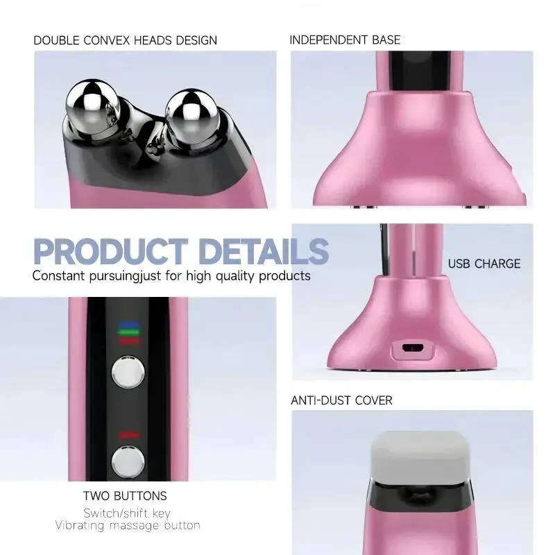 EMS مدلك العين مكركرنت الاهتزاز جهاز الجمال التجاعيد أداة شد الجلد تمتد الحاجب رفع يزيل أكياس العين