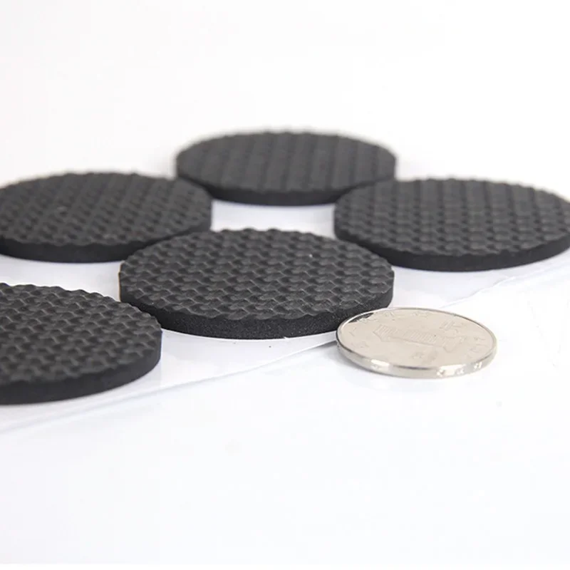 미끄럼 방지 음소거 EVA 자체 접착 가구, 테이블 의자 발 패드, 라운드 스퀘어 소파 의자 다리 끈끈한 패드, 바닥 보호 매트