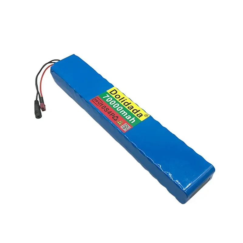 70000mah 36V 10S4P 70Ah 600W 18650 Li-ion Rechargeable Battery Pack for Electric Bike Electric Scooter Electric Tool with 20ABMS