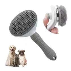 Pet Dog Hair Brush Cat Comb Grooming And Care Cat Brush Stainless Steel Comb For Long Hair Dogs Cleaning Pets Dogs Accessories