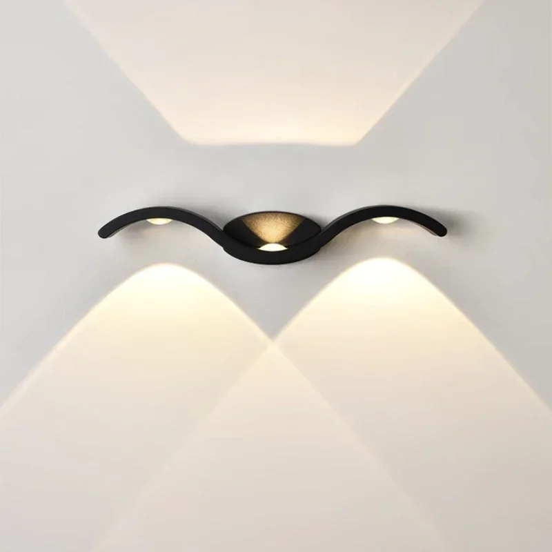 

9 Вт/15 Вт светодиодный настенный светильник для сада, IP65, уличный водонепроницаемый светильник, светильник для украшения дома, освещение для коридора, прохода