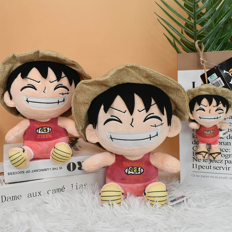 25CM Luffy Plush Toys Piece Tony Tony Chopper Luffy Karoo Anime Stuffed Doll Room Decoration Toy For Children Holiday Gifts