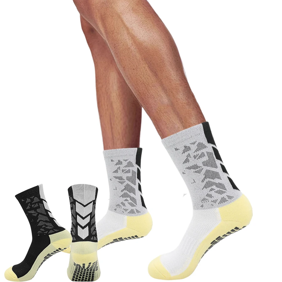 

Men Women Professional Athletic Non Slip Grip Socks Football Basketball Baseball Rugby Tennis Skateboard