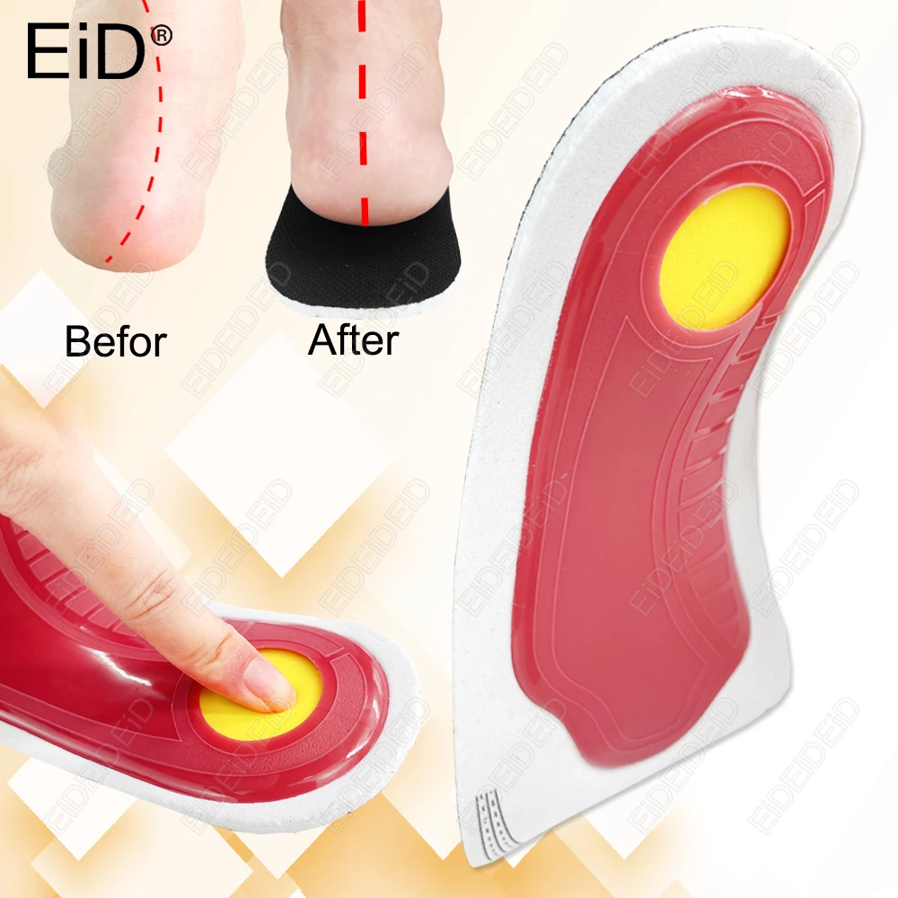

NEW EVA Orthopedic Insoles for Shoes Men Orthotic Flat Foot Arch for Plantar Fasciitis Inserts Feet Massage Shoe Pad
