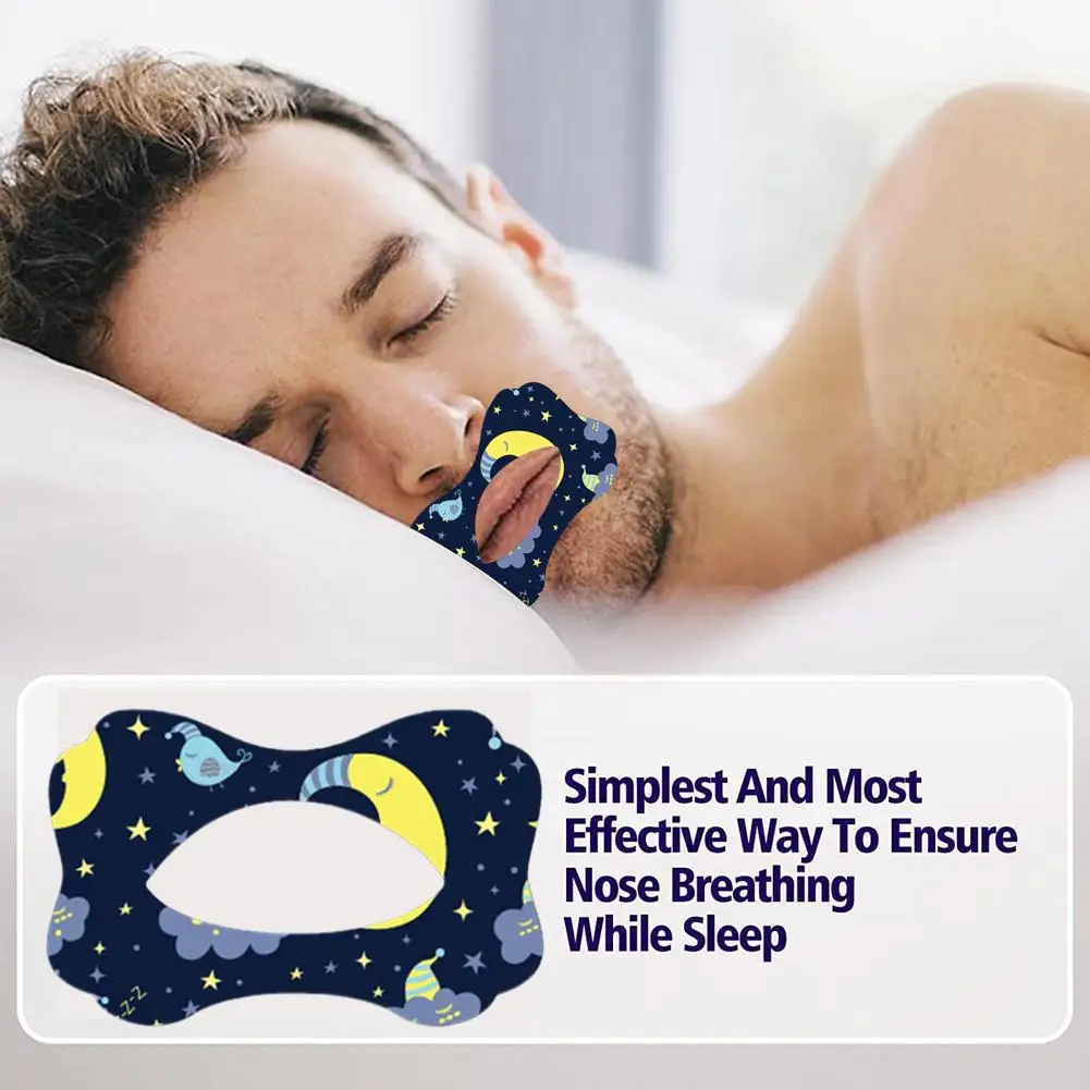 30 Pack Anti-Snoring Stickers For Kids Adults Stop Snoring Patch Improve Sleeping Better Breath Night Sleep Mouth Orthosis Q8O5