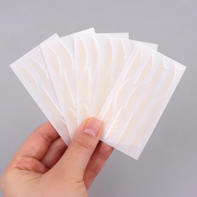 10Sheets/120Pcs Invisible Eyelid Sticker Lace Eye Lift Strips Lash Tape Double Eyelid Tapes Adhesive Stickers Eye Tapes Tools