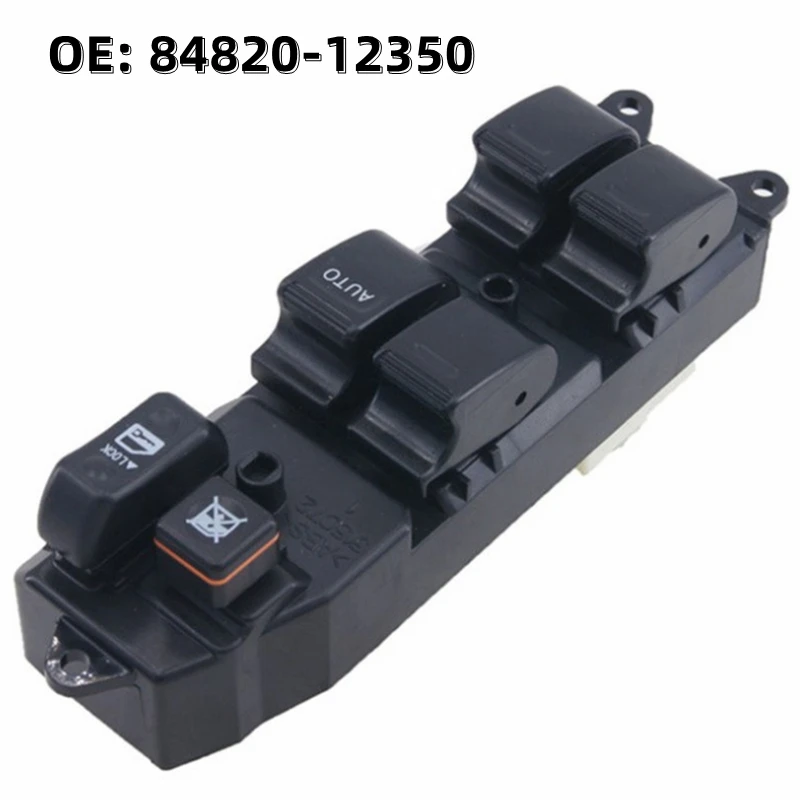 

OE: 84820-12350 8482012350 LHD Power Window Master Control Switch For 1998-2002 Toyota Corolla