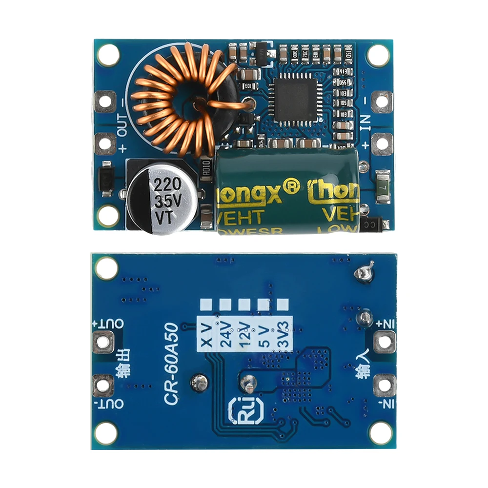 DC-DC Buck Tech DC12-60V à 5V/12V Mini voiture RC Power Converter Step-down Power Tech Sochi Tech