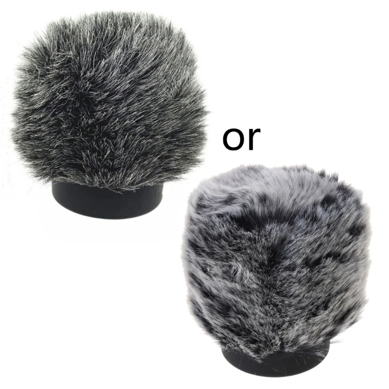 

Fur Cover Windshield Muff Wind Replacement For Rode Go II Microphone