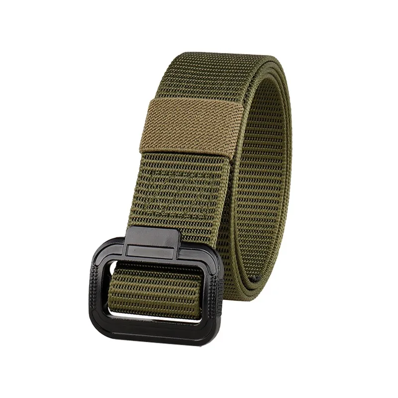 Casual Outdoor Tactical Belt for Men Fashion Versatile Nylon Belt Jeans Accessory Student