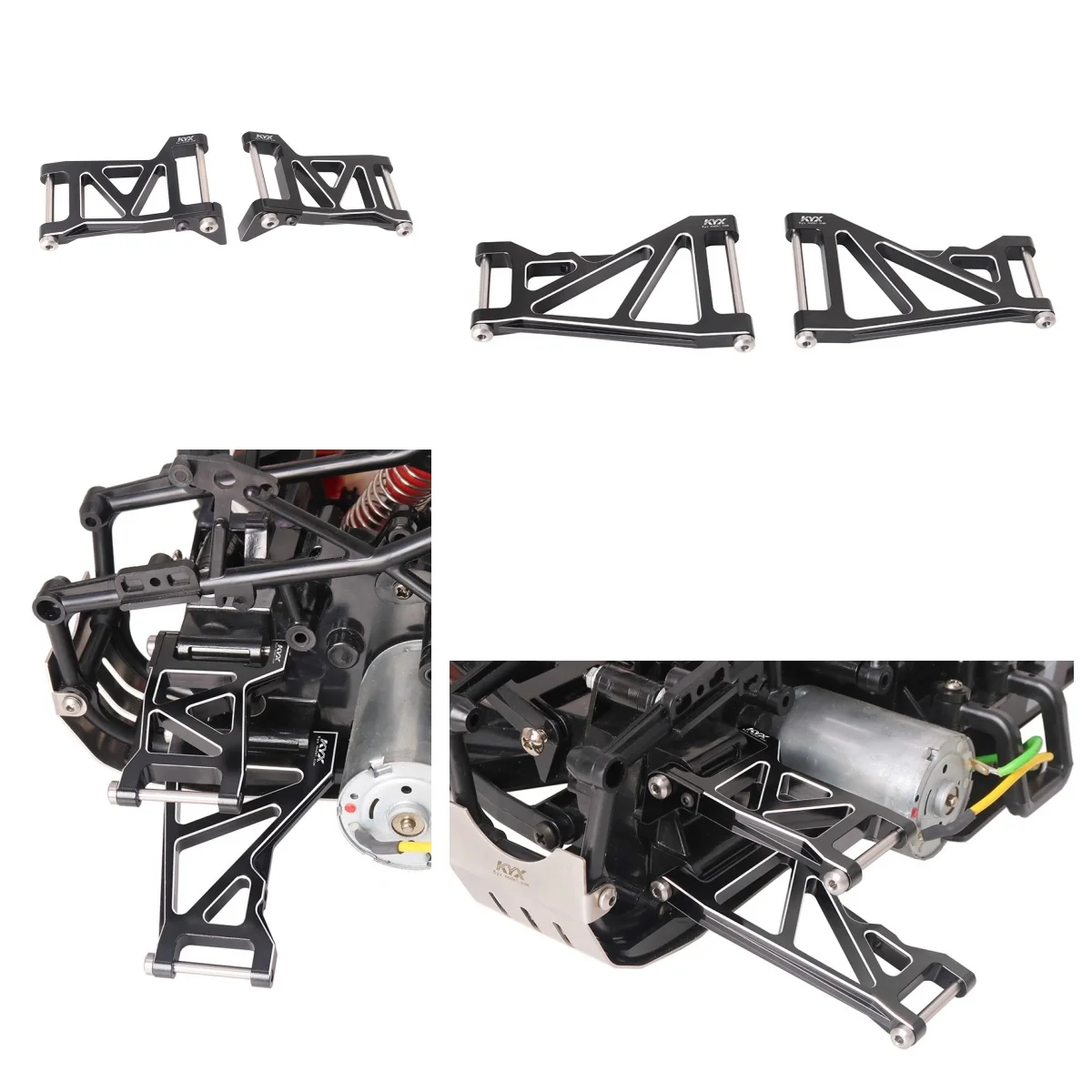 

KYX model car Tiangong 1/10 Hotshot II 2024 version 58737 aluminum alloy rear upper and lower arms