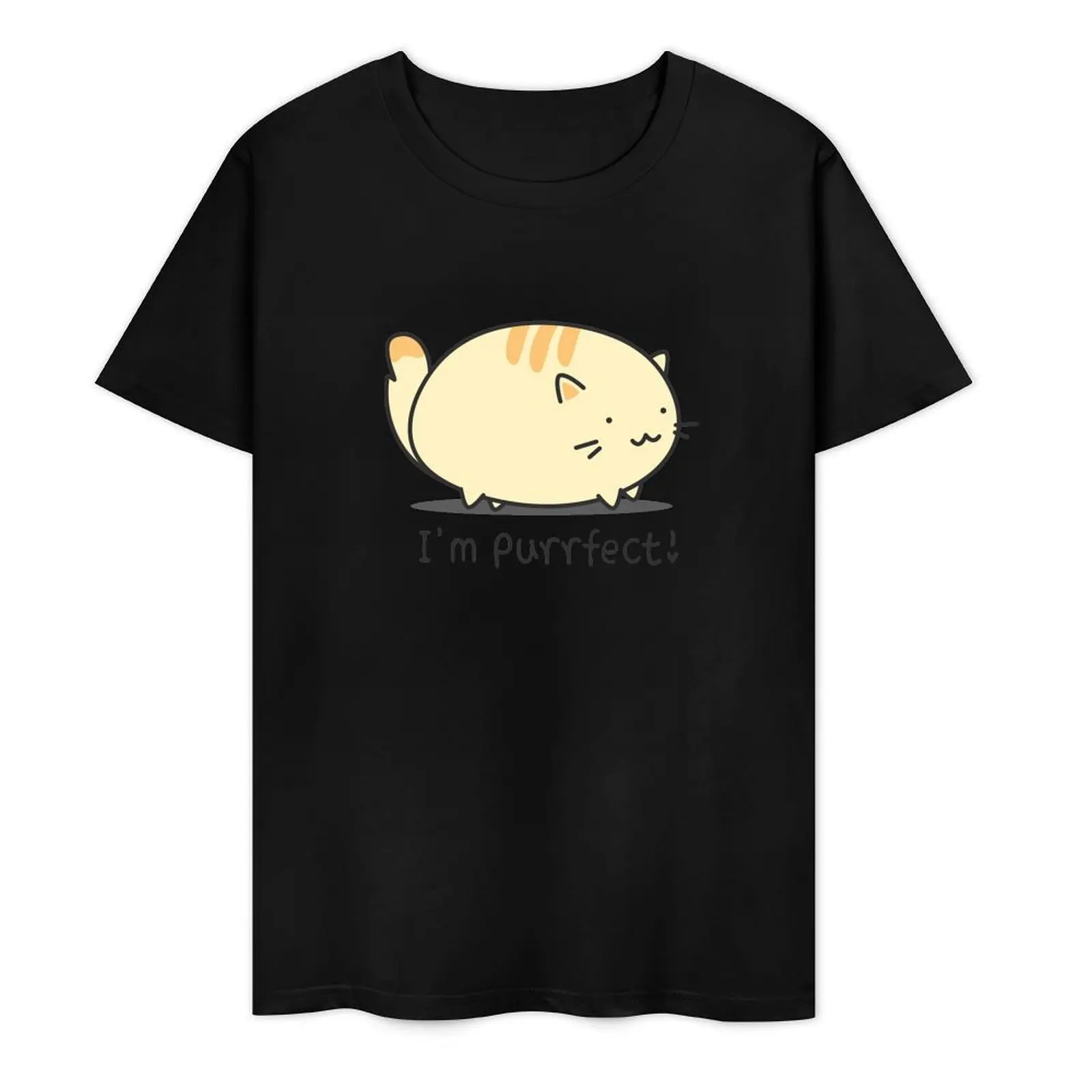 I'm purrfect! T-Shirt anime clothes cute tops mens t shirt graphic