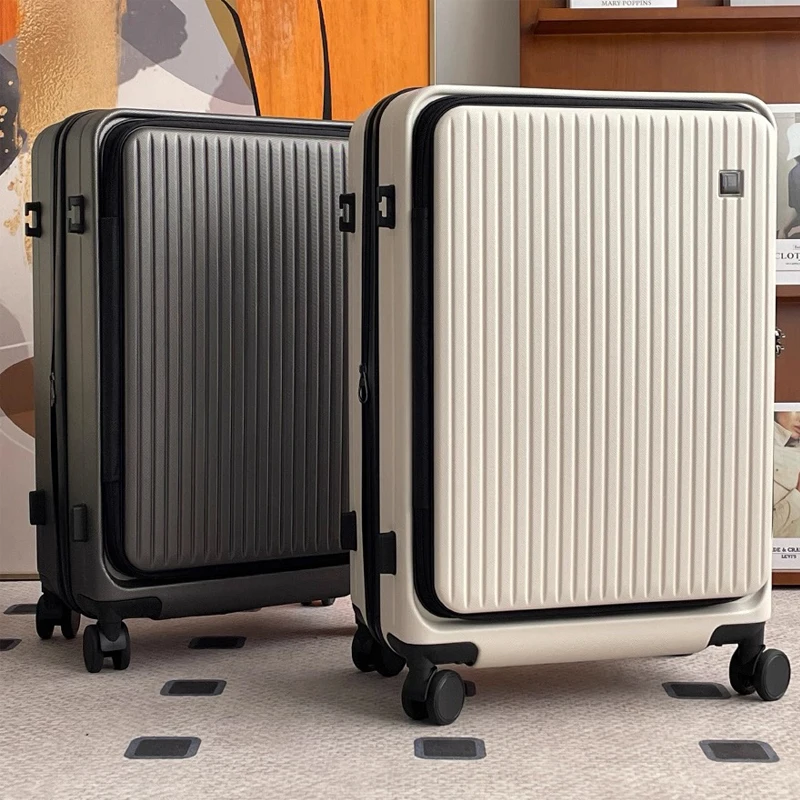 

New Side Opening Suitcase 28 inch Expandable 2025 Large Capacity Luggage 24-inch Suitcase Trolley 26-inch Combination Lock