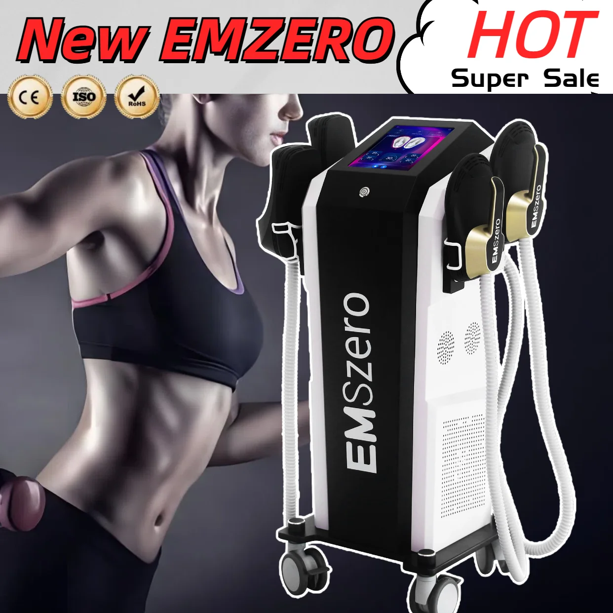 Professional EMSzero NEO RF Ultra PRO 6500W Machine 2024 EMS Body Sculpting Machine EMS ZERO Muscle Stimulation Slimming