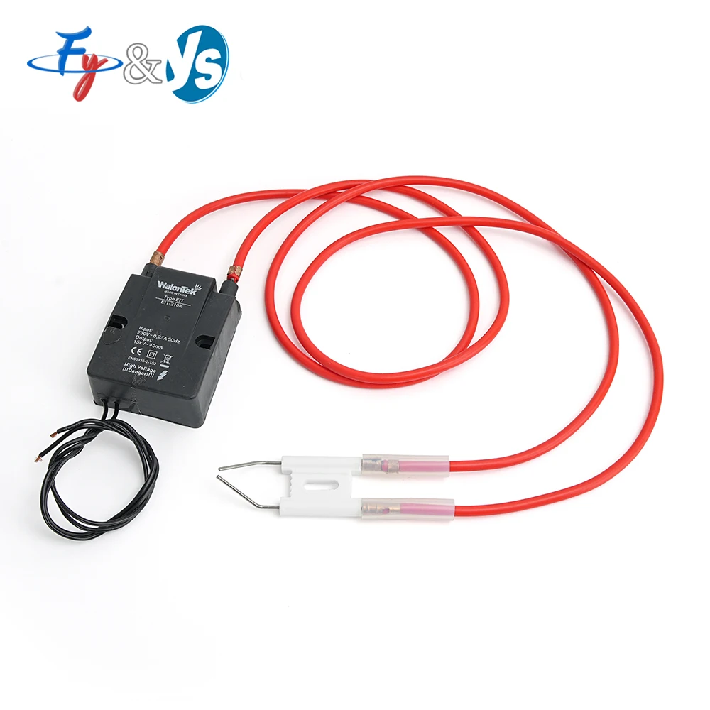 220V High Pressure Voltage Pulse Igniter, 15KV Ignitor Transformer, Ceramic Ignition Needle, For Fuel Burner, Waste Oil Burner