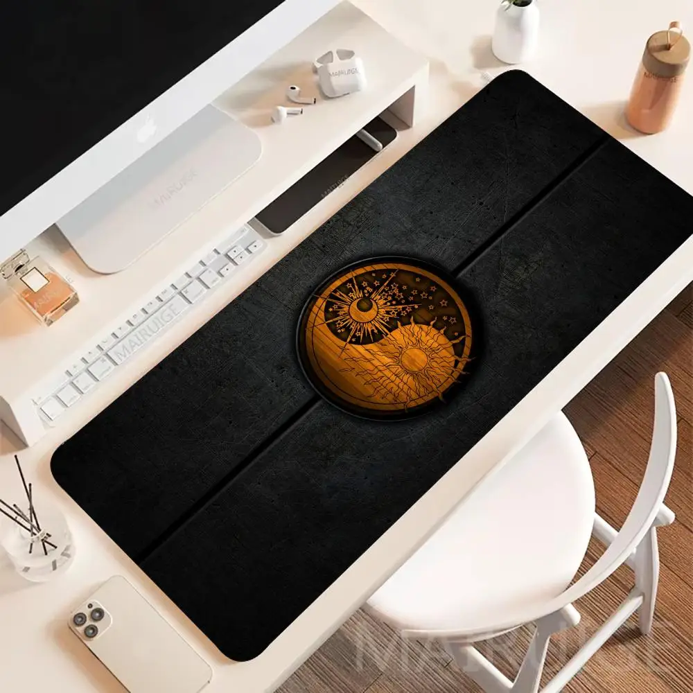 

Sun Bagua array Mouse Pad Large Gaming Extended Pads Mousepads Office Accessories Non-slip desk Laptop Tablet Mat PC Playmat Rug