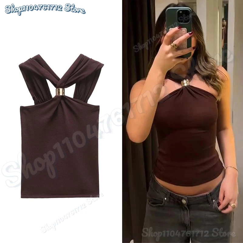 

Halter Corset Top Women off Shoulder Crop Top Female Sexy Backless Tube Tops for Women Summer Camisole Bustier Tops Woman