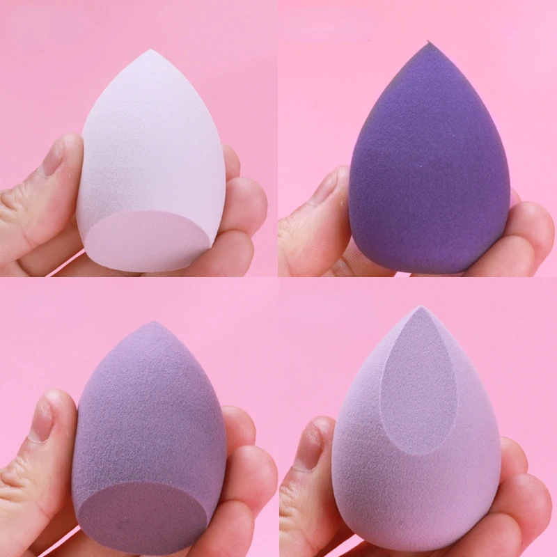 Beauty Egg Makeup Blender para Mulheres, Cosmetic Puff, Sponge Cushion, Foundation Powder Tool, Make Up Accessories, 4 PCs