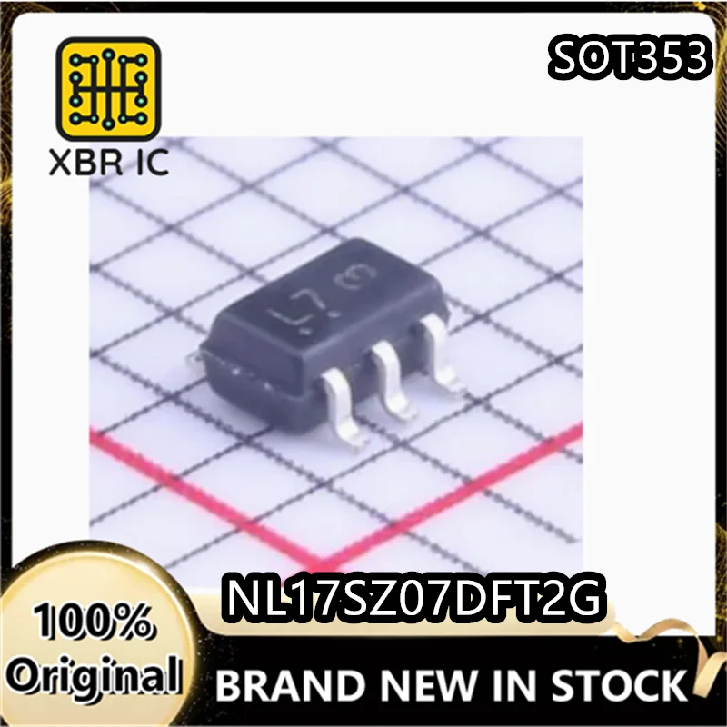 

(30/50 pieces) NL17SZ07DFT2G Silkscreen L7 Package SOT-353 Logic Buffer Chip Brand New Original Spot Fast Delivery