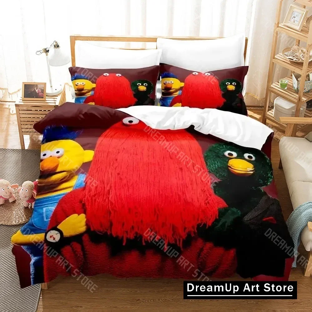 3D Print Dont Hug Me Im Scared Bedding Set Boys Girls Twin Queen King Size Duvet Cover Pillowcase Bed boys Adult