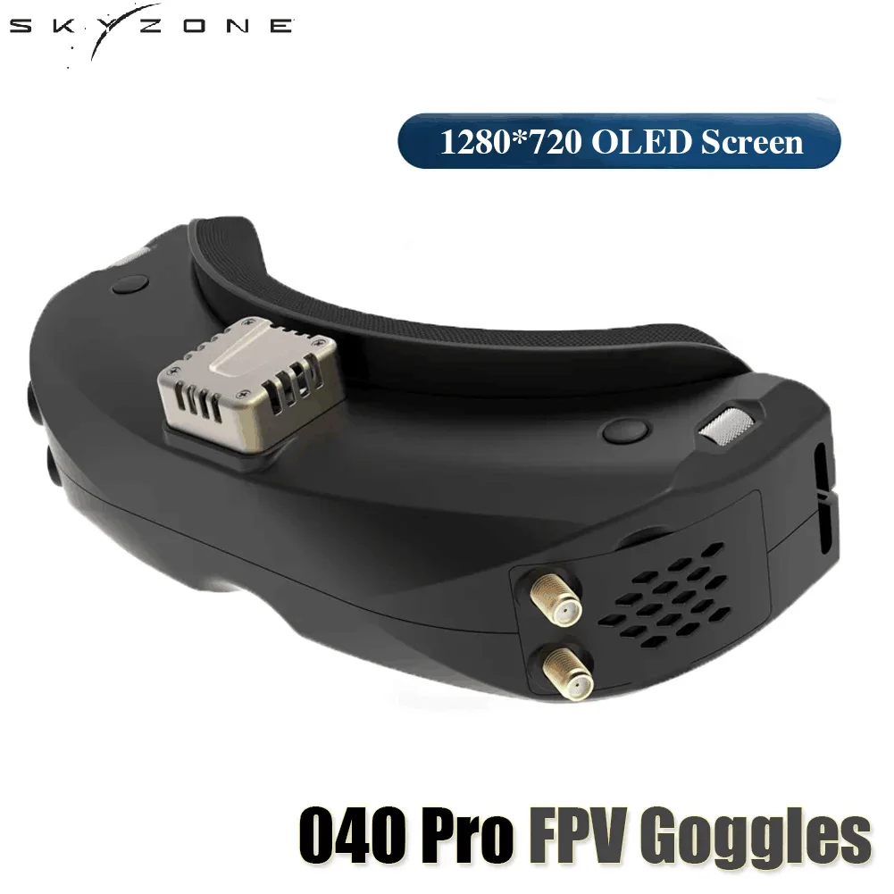 SKYZONE-gafas FPV SKY04O Pro OLED 5,8 Ghz 48CH Steadyview Receiver 1280*720 DVR fpv con rastreador de cabeza para Dron RC avión