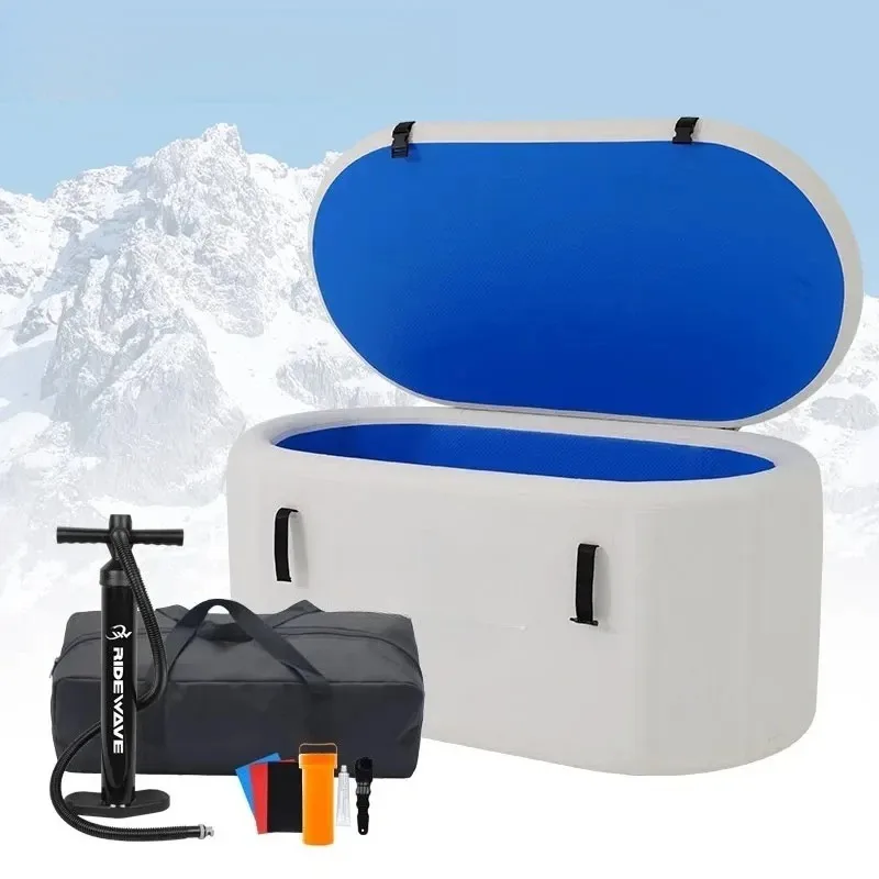 Hot Selling Stand-Alone Inflatable Sports Ice Tub for Athletes Home Chiller Cold Plunge Water Bath Outdoor Pool Pump