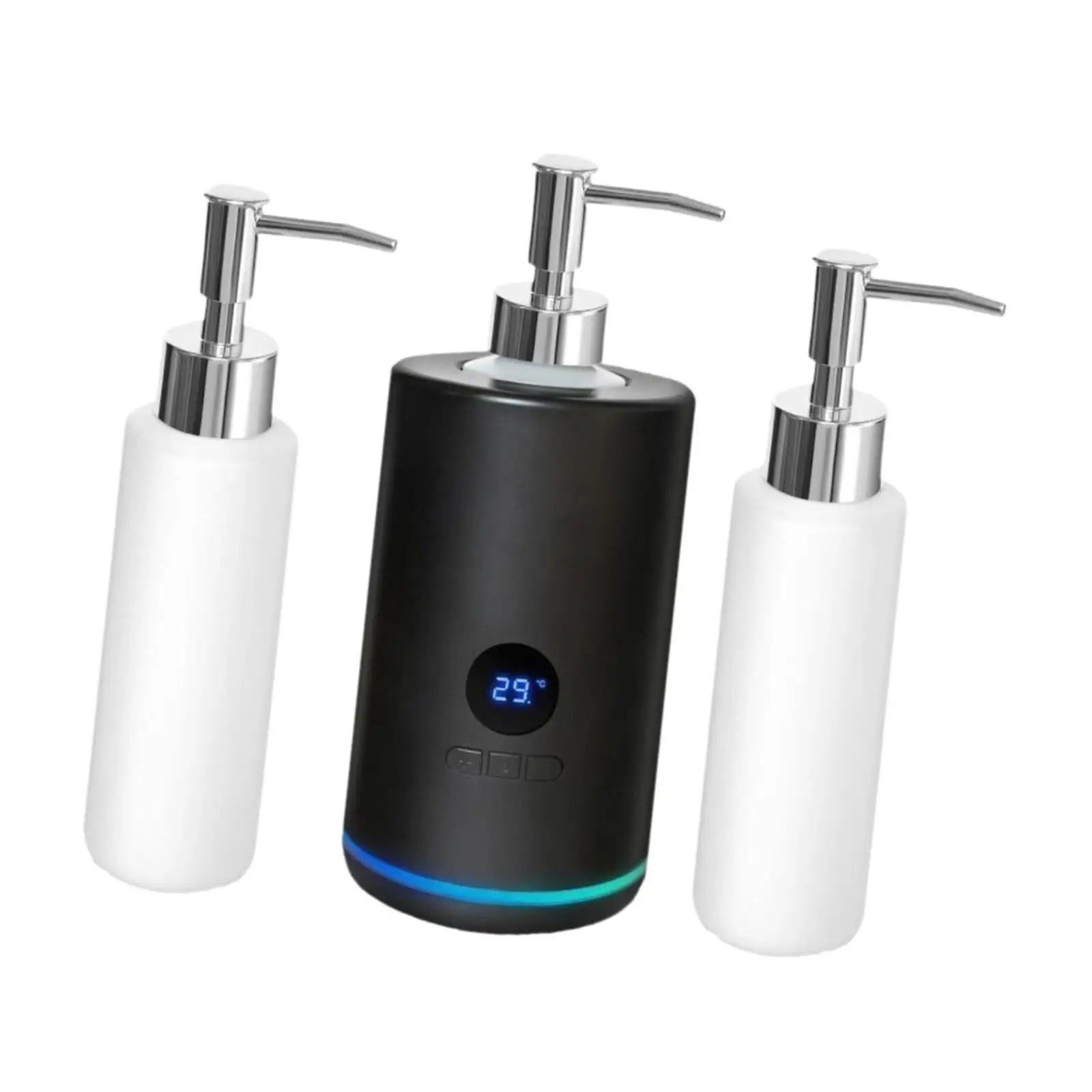 Single Bottle Oil Heater Lotion Warmer Dispenser LED Display