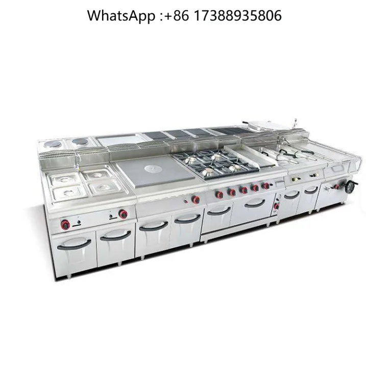 HOT Stainless Steel Gas/Electric Industrial Catering Equipment Restaurant Combination Oven AC 100V-240V/380V Voltage Kitchen