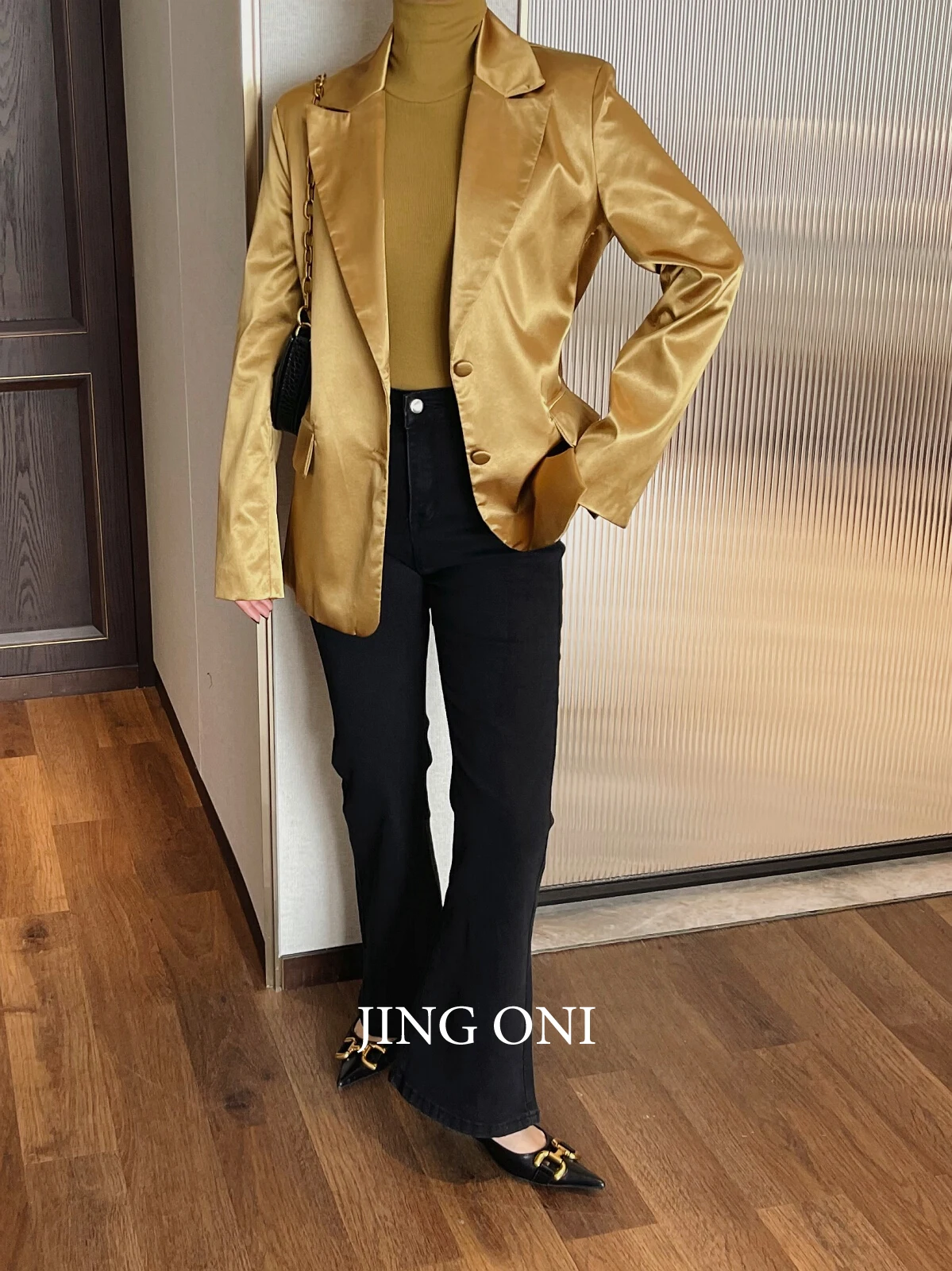 Modern Blazer Luxury Jacket Suit 2024 Spring Woman Clothing Y2K Korean Fashion Style Vintage Outerwears Top Coat Elegant Trend