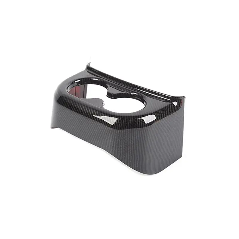 

Задний держатель для чашки, декоративная накладка для Jeep Wrangler JK 2007-2017, аксессуары для интерьера из АБС-пластика из углеродного волокна