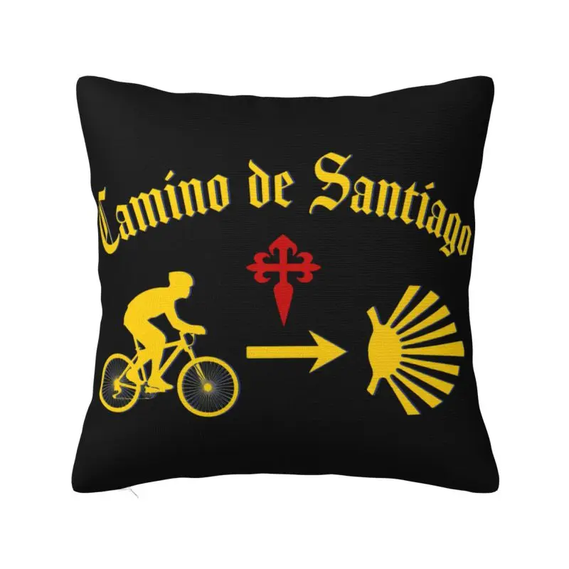 Custom Camino De Santiago Cushion Cover Soft Cute Pillows