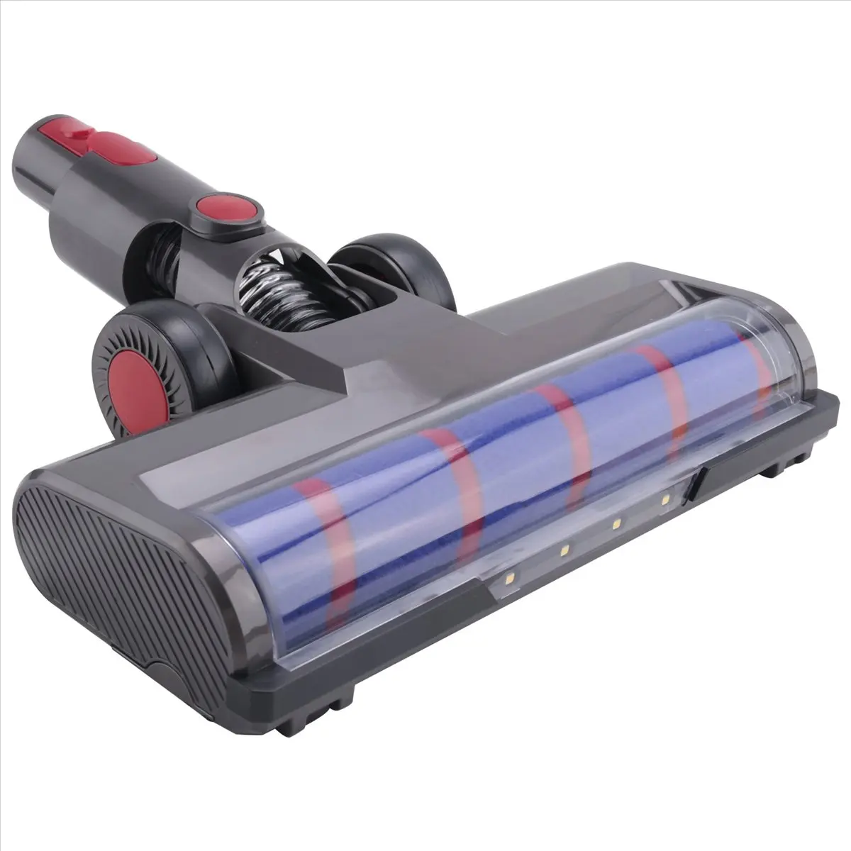 Accurate- Motorized Floor Brush Head for Dyson V8 V7 V10 V11 Vacuum Cleaners with Soft Roller Brush LED Headlights Accessories - view 2