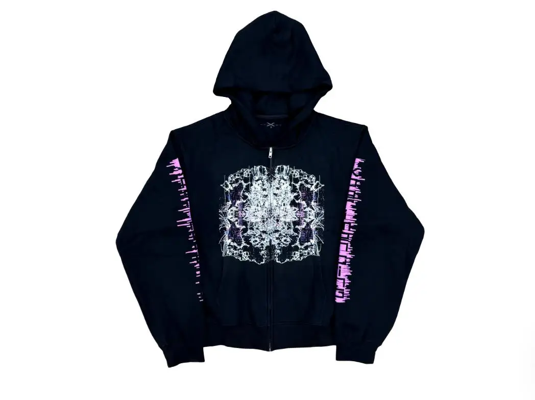 2026 Ken Carson XPERIMENT ZIP-UP Limited Edition Hoodie WY1780