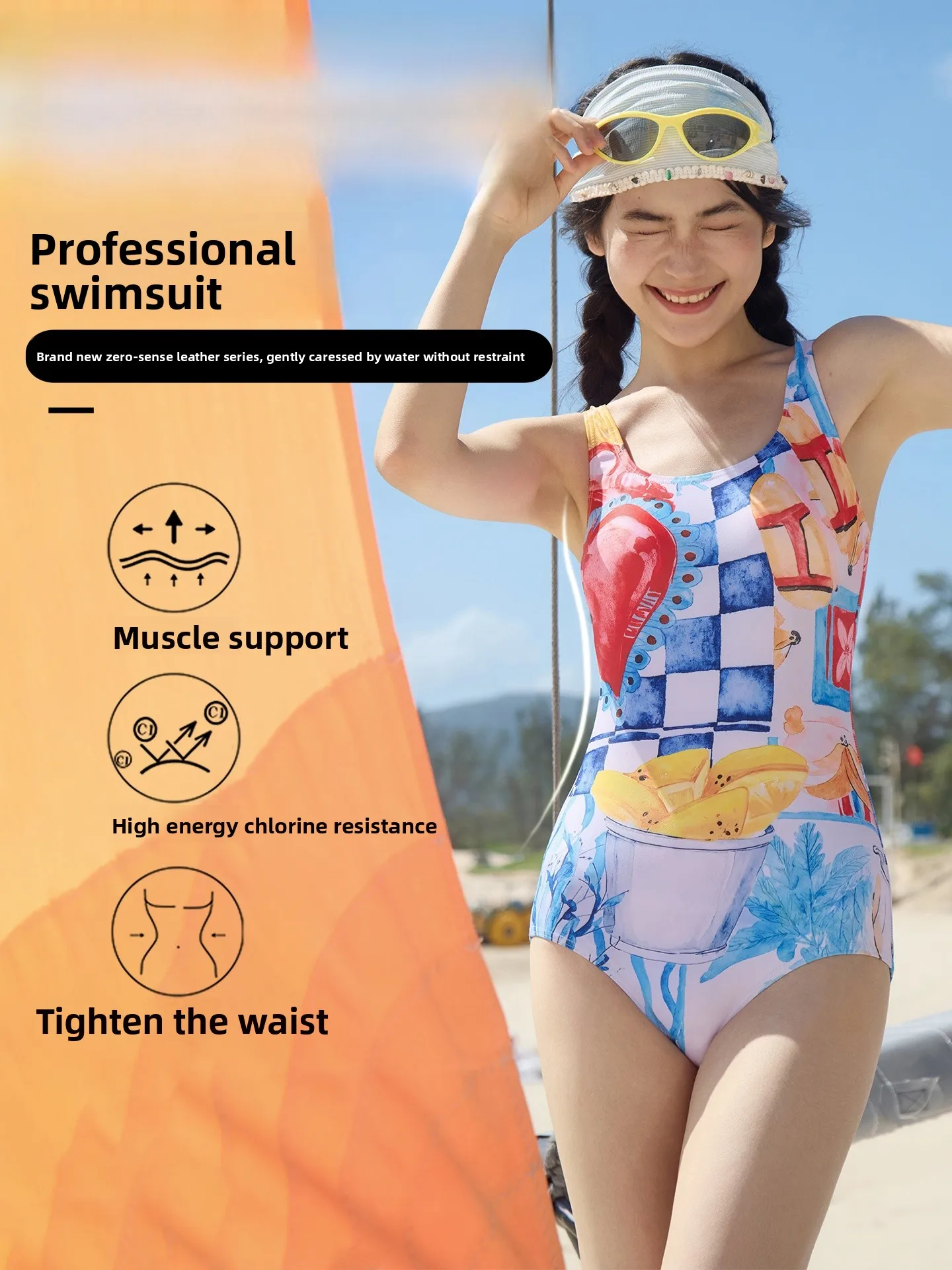 

Новый гидрокостюм-комбинезон 2026 года для девочек: термокостюм для плавания в бассейне, специализированный тренировочный купальник для соревнований, высокая эластичность