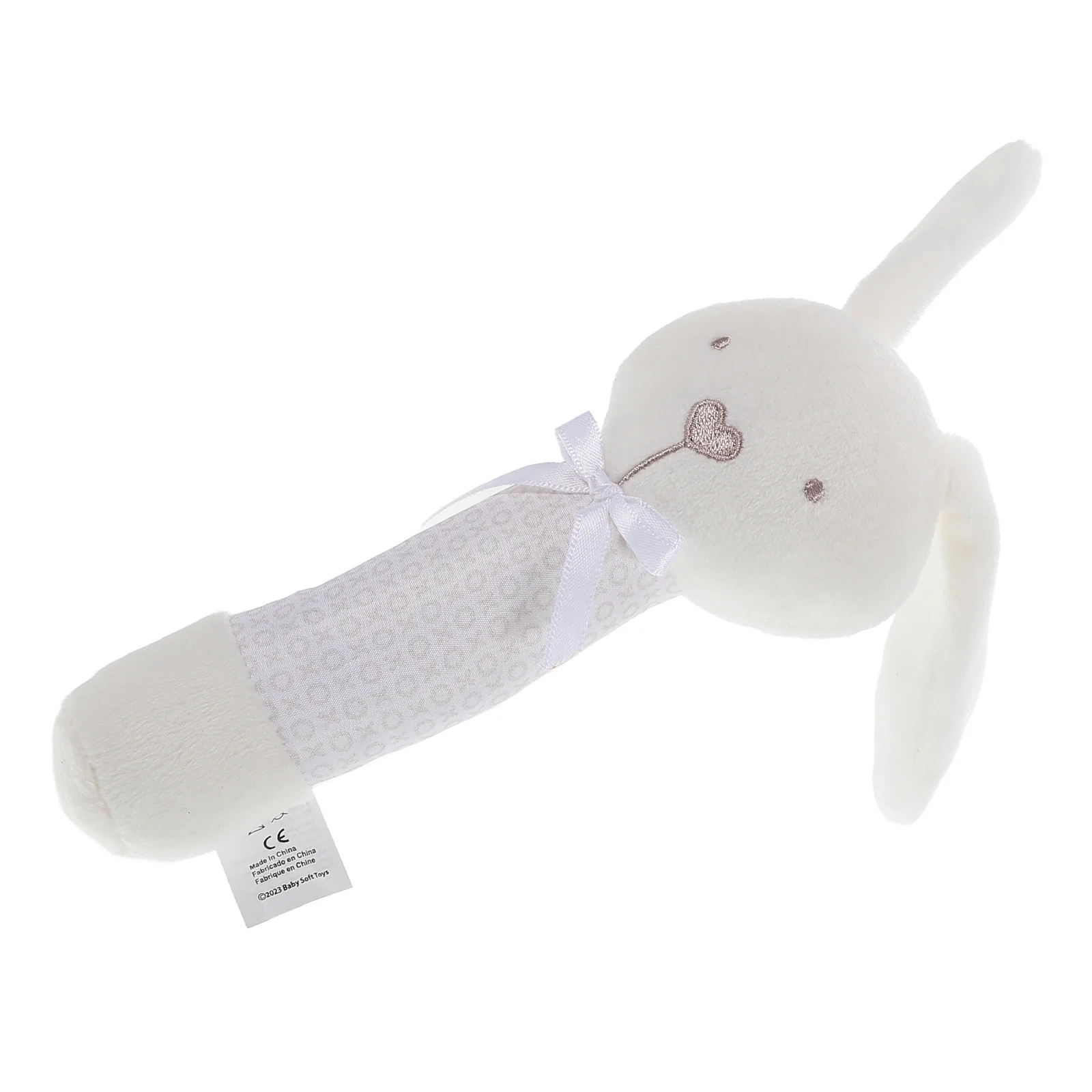 

Baby Cartoon Animal Hand Rattle Soft Bunny Plaything for Early Education Auditory and Motor Skills Development Infant Plaything