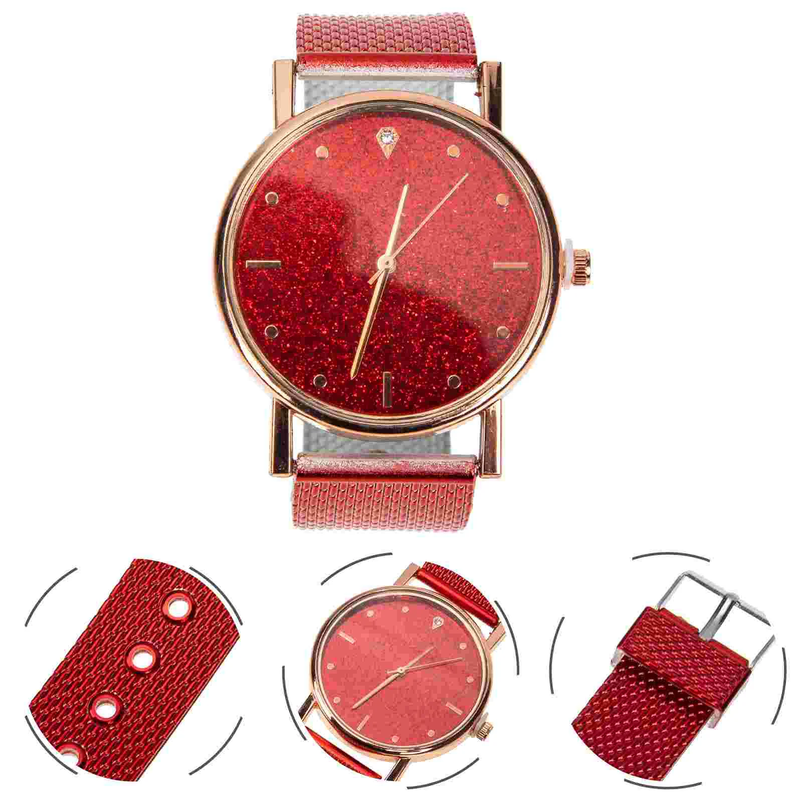 Quartz Watch Business Watches Fashion Lightweight Portable Female Wrist Stainless Steel Wristwatch