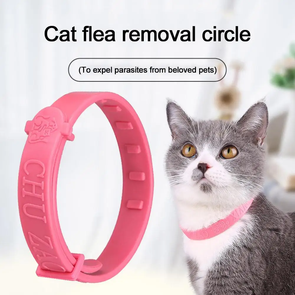 Pet Essential Oil Collar Safe Natural Anti Flea Mite Insecticide Dogs Mosquito Lice Tools Pet Adjustable Cats Co I3r1