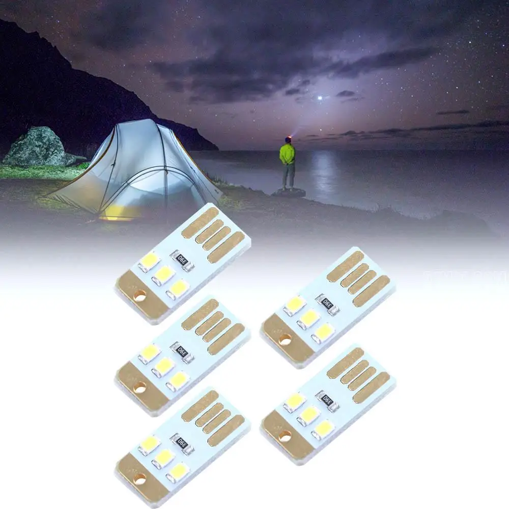 Night Light Book Light LED Bulb Energy Saving USB Light LED Keychain Night Light Outdoor Light LED Small Night Light Tent Lamp