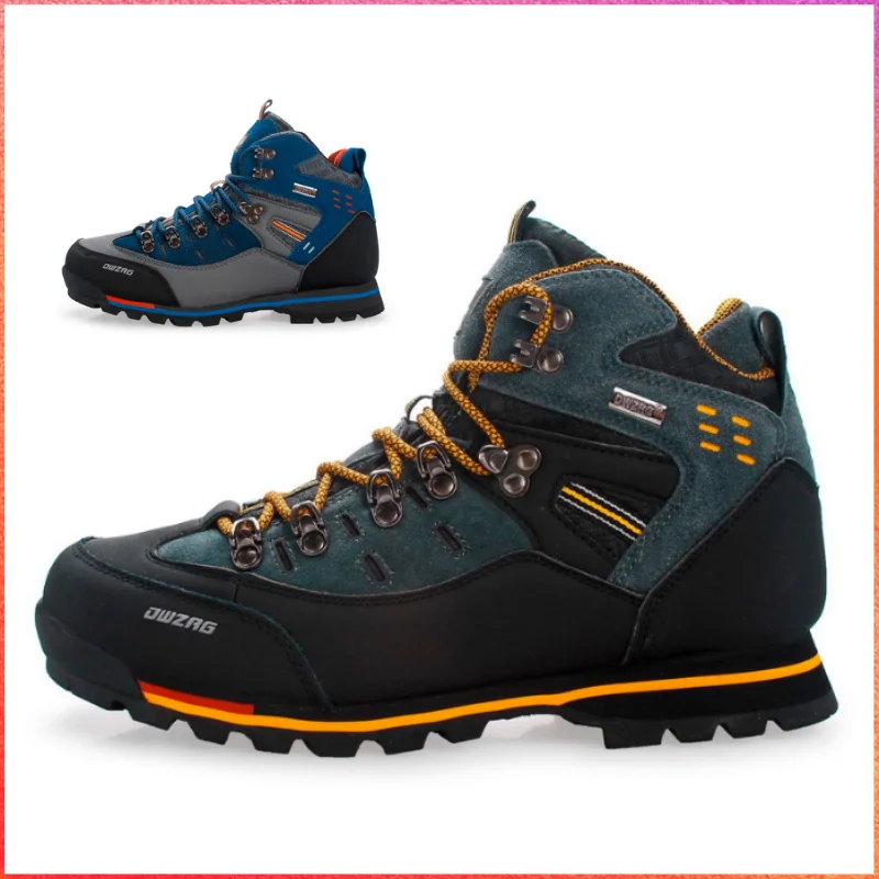 Mid Cut Hiking Boots Men Summer Winter Shoes Tactical Combat Army Boots Desert Training Sneakers Outdoor Anti-Slip Trekking Shoe