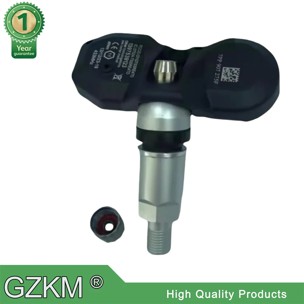 

4PCS Tire Pressure Monitoring TPMS 7PP907275F For Audi A4 A6 A8 Q7 R8 Spyder Volkswagen Phaeton Touareg 1996-2018 433MHz