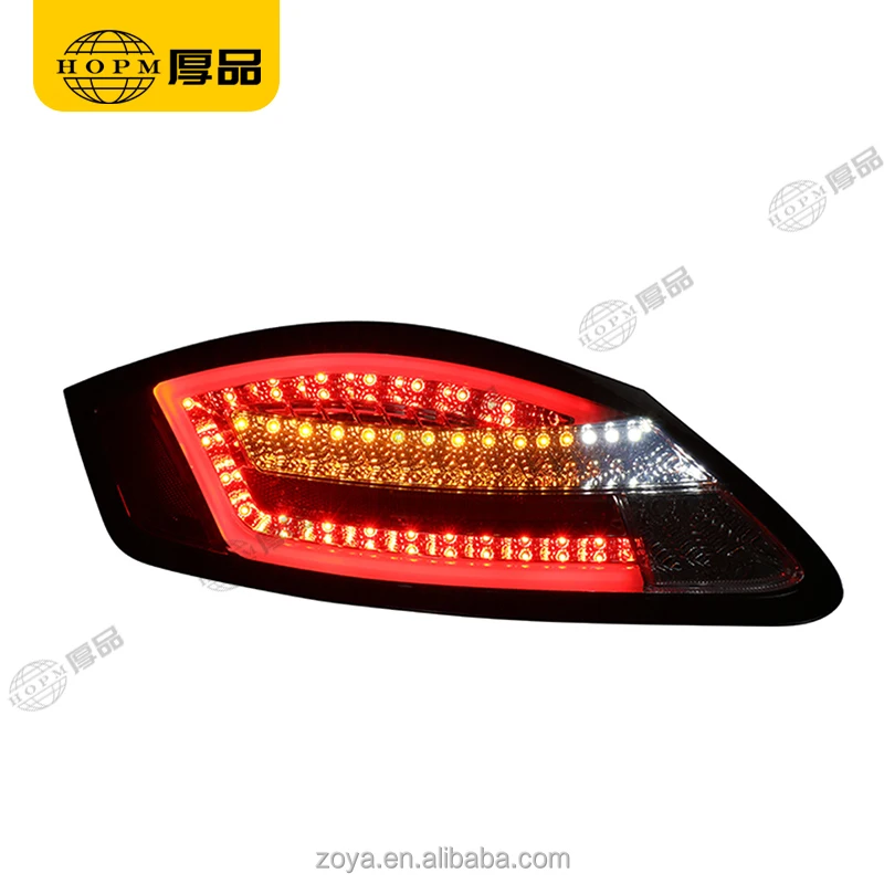 

Taillight Assembly Tuning Light Modified LED Tail Light Blackened For Cayman 987 04-08