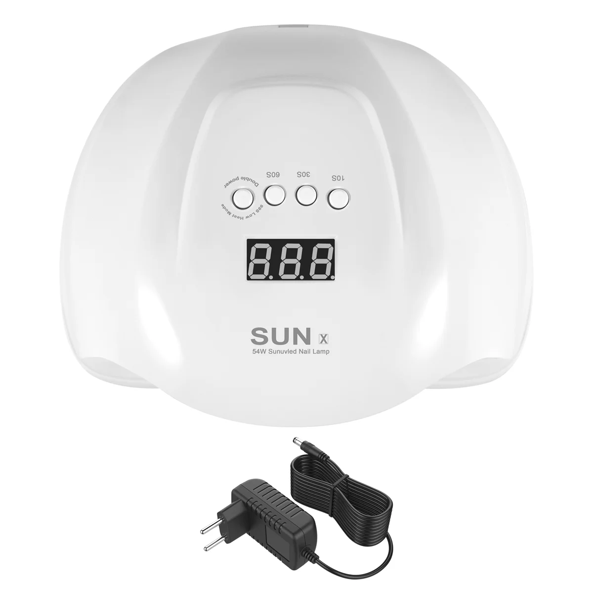 Máquina secadora de Gel para uñas Sun X 54 W, lámpara Led Uv para secador de uñas, máquina profesional de esmalte de luz blanca, secador rápido, herramientas de decoración de uñas E